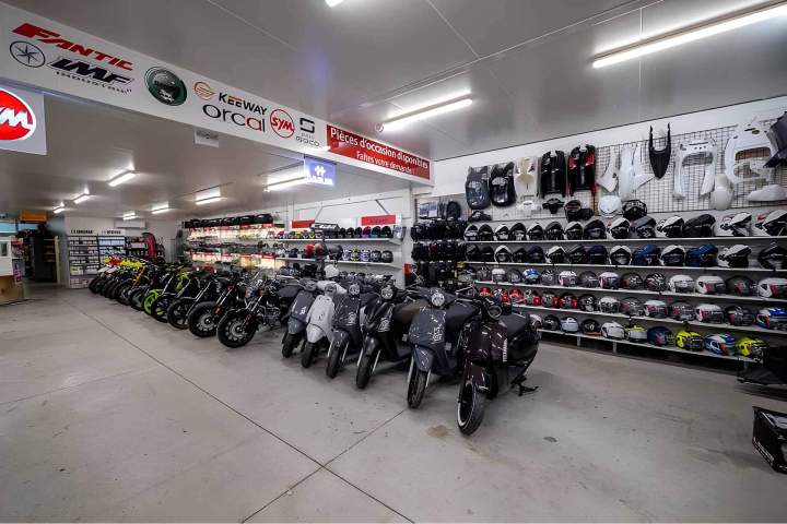 Showroom motos Béziers