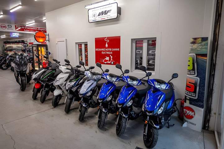 Gamme complète de scooters pour la ville